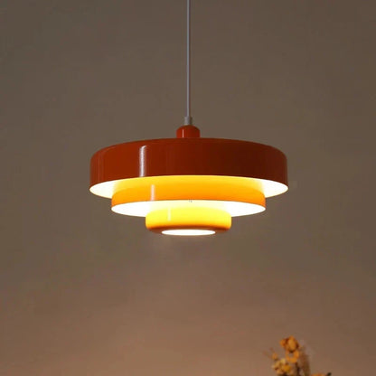 Medieval Scandinavian Pendant Light – Retro Bauhaus Design | Warm LED Light
