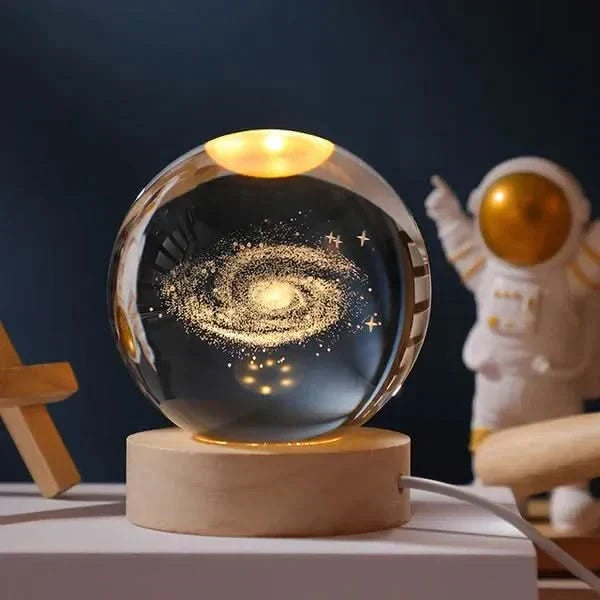 Skanto | Luminous Crystal Ball LED Night Light Decor
