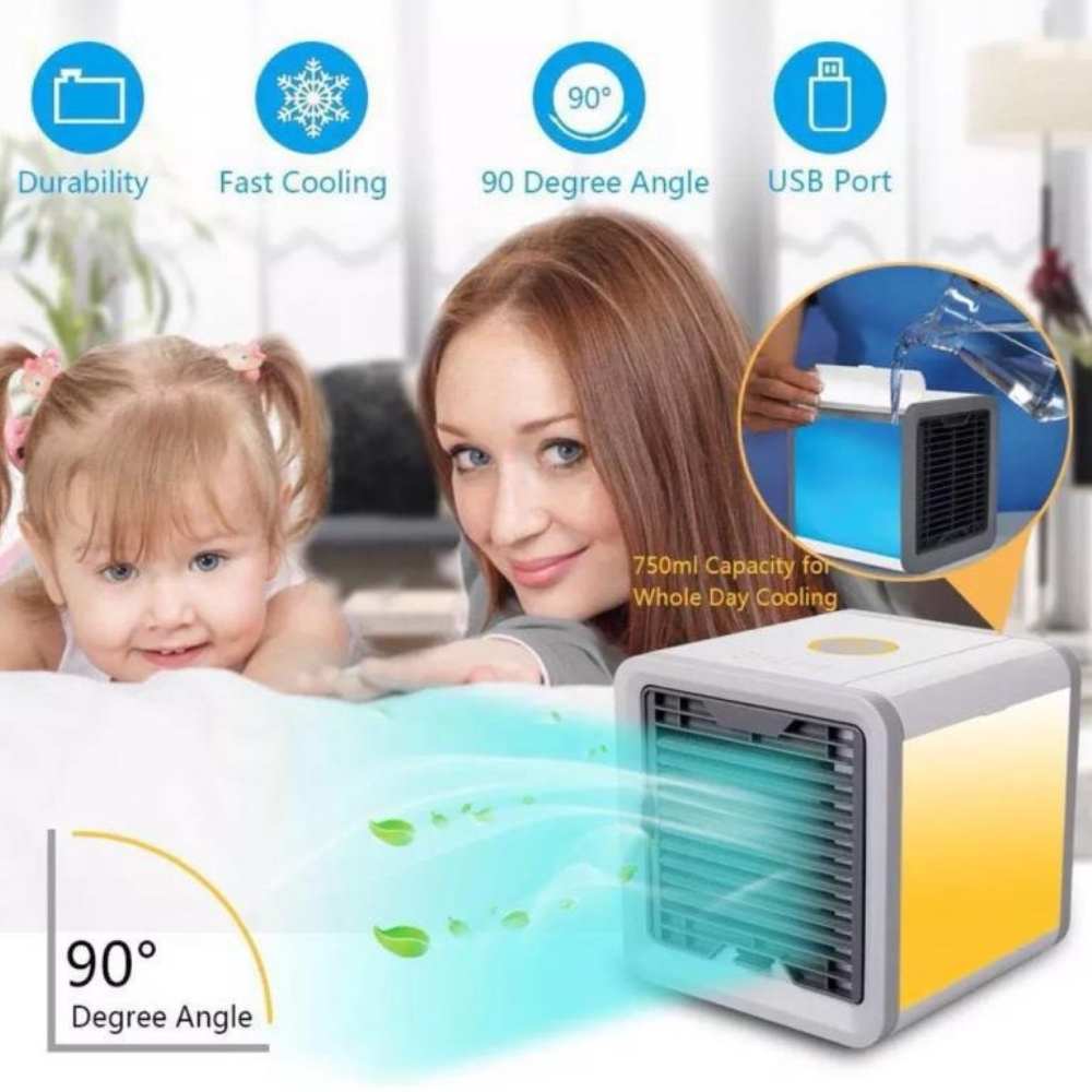 Frost Air Small Portable Air Conditioner Miniature Air Cooler AC 550ml Water Tank | Karnz