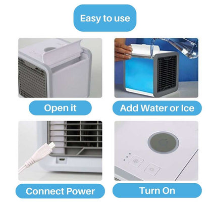 Frost Air Small Portable Air Conditioner Miniature Air Cooler AC 550ml Water Tank | Karnz