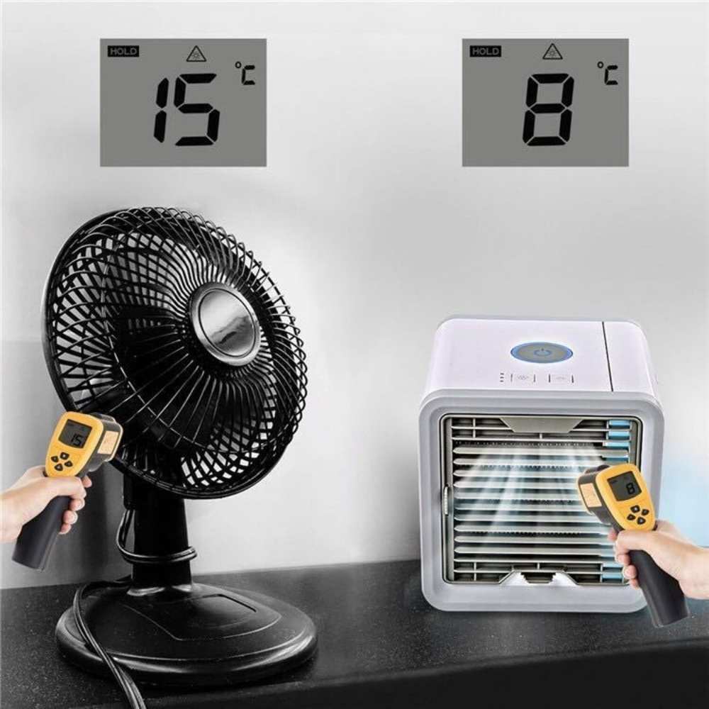 Frost Air Small Portable Air Conditioner Miniature Air Cooler AC 550ml Water Tank | Karnz