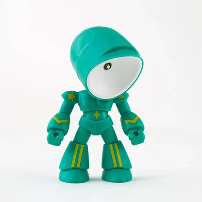 Cute Robot Table Lamp – Creative LED Light for Children's Room and Desk | Brehn