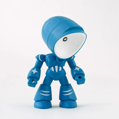 Cute Robot Table Lamp – Creative LED Light for Children's Room and Desk | Brehn
