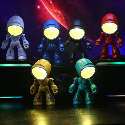 Cute Robot Table Lamp – Creative LED Light for Children's Room and Desk | Brehn