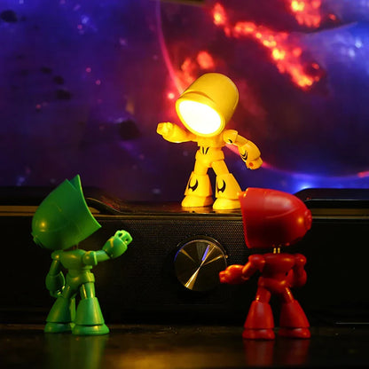 Cute Robot Table Lamp – Creative LED Light for Children's Room and Desk | Brehn