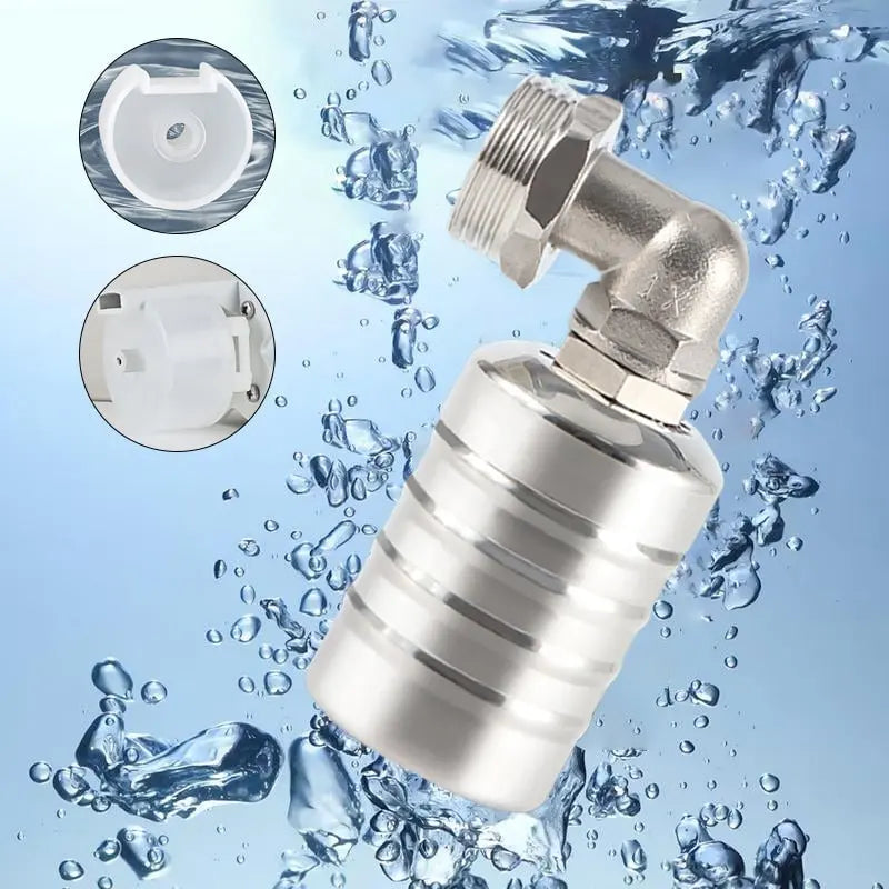 Kalsten | Mini Float Valve | Automatic Water Level Control | Stainless Steel | 10–150 PSI | Compact