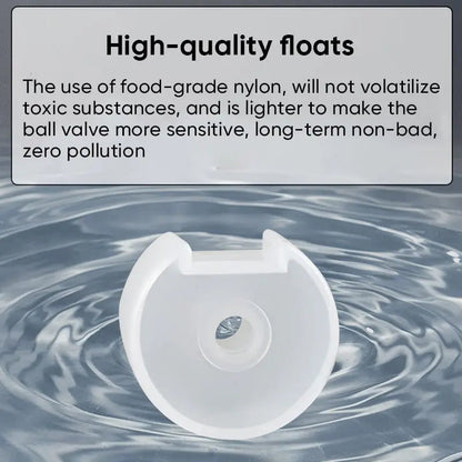 BowLift | Mini Float Valve | Automatic Water Level Control | Stainless Steel | 10–150 PSI | Compact