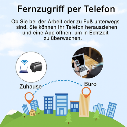 BowLift | Mini Surveillance Camera WLAN Night Vision Motion Detection