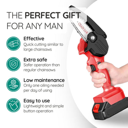 BowLift | Mini Upgraded Cordless Chainsaw