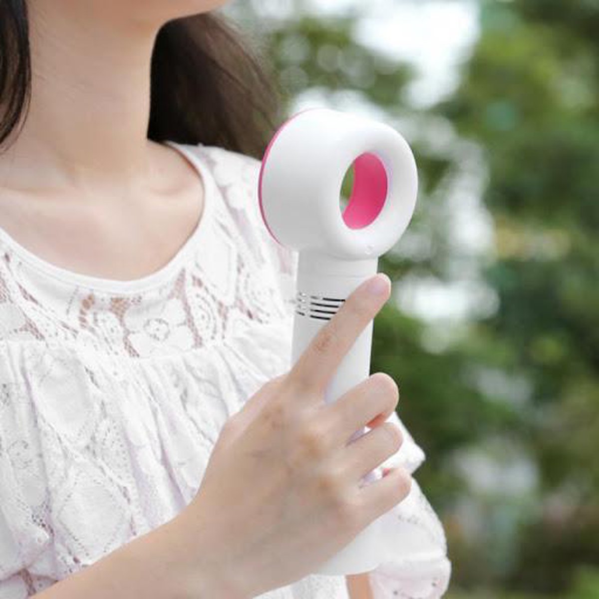 Portable mini fan - rechargeable - handheld fan | Kalsten