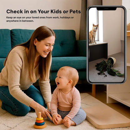 Mini Wireless Hidden Camera with Audio for Home Surveillance