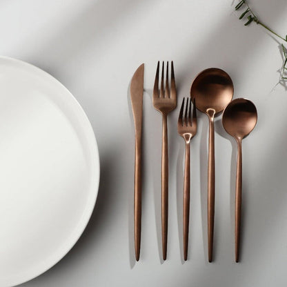 Karnz | Minimalist stainless steel cutlery Elegant simplicity