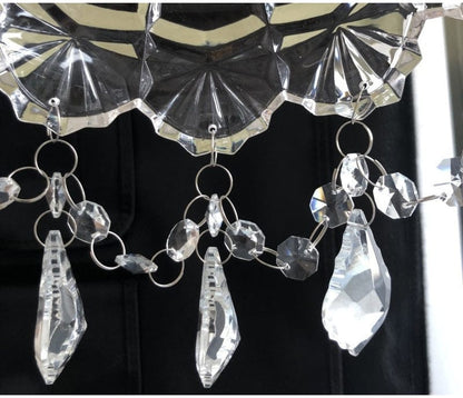 Minimalist Retro Crystal Glass Pendant Light Karnz