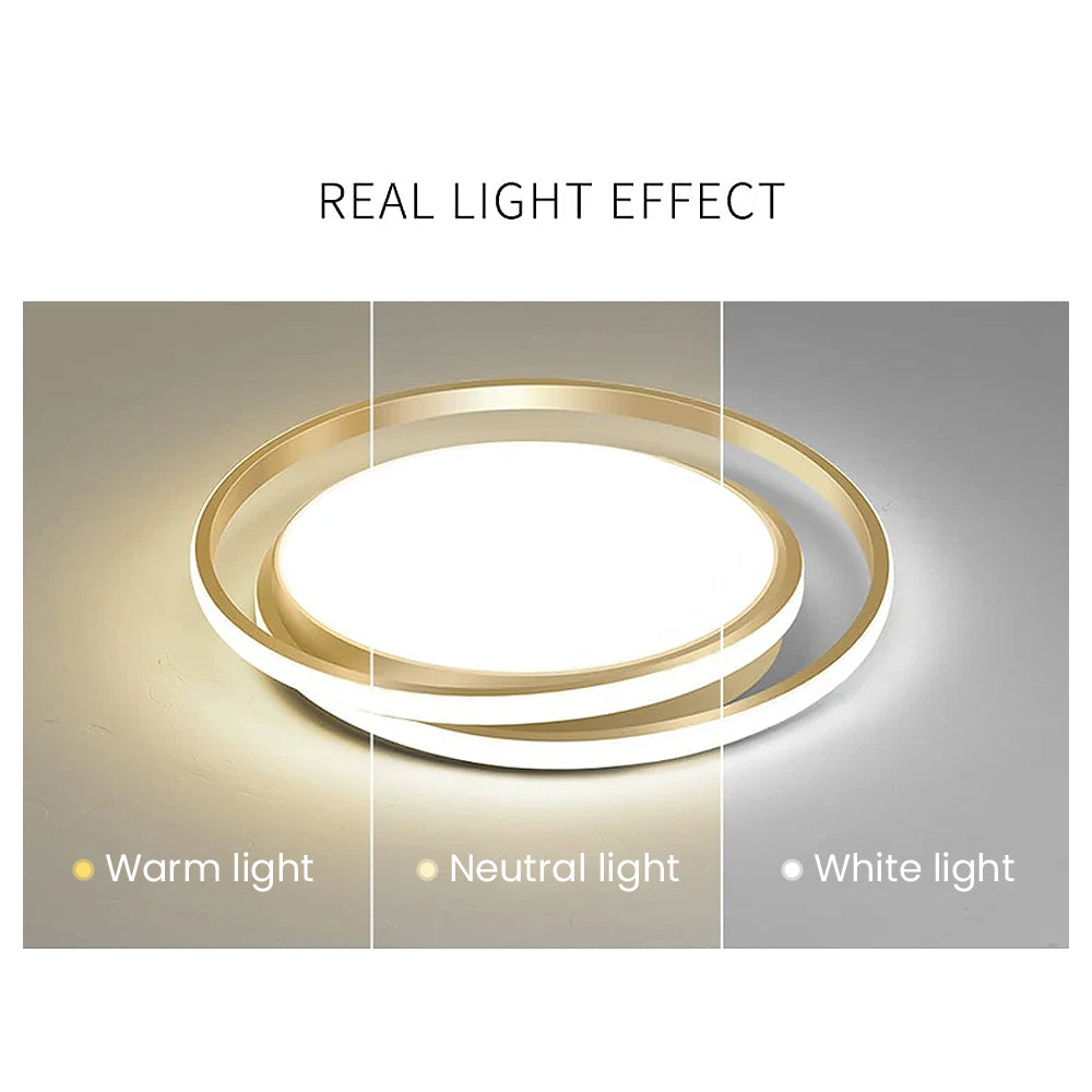 Minimalist LED Circle Ceiling Light | Karnz