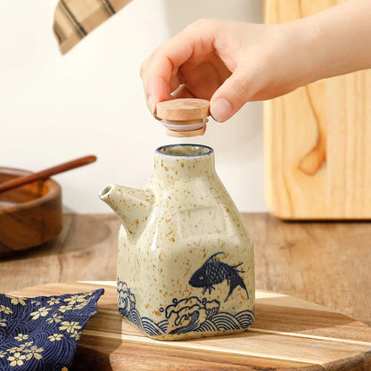 Skanto | Mizuno Ceramic Oil and Sauce Dispenser