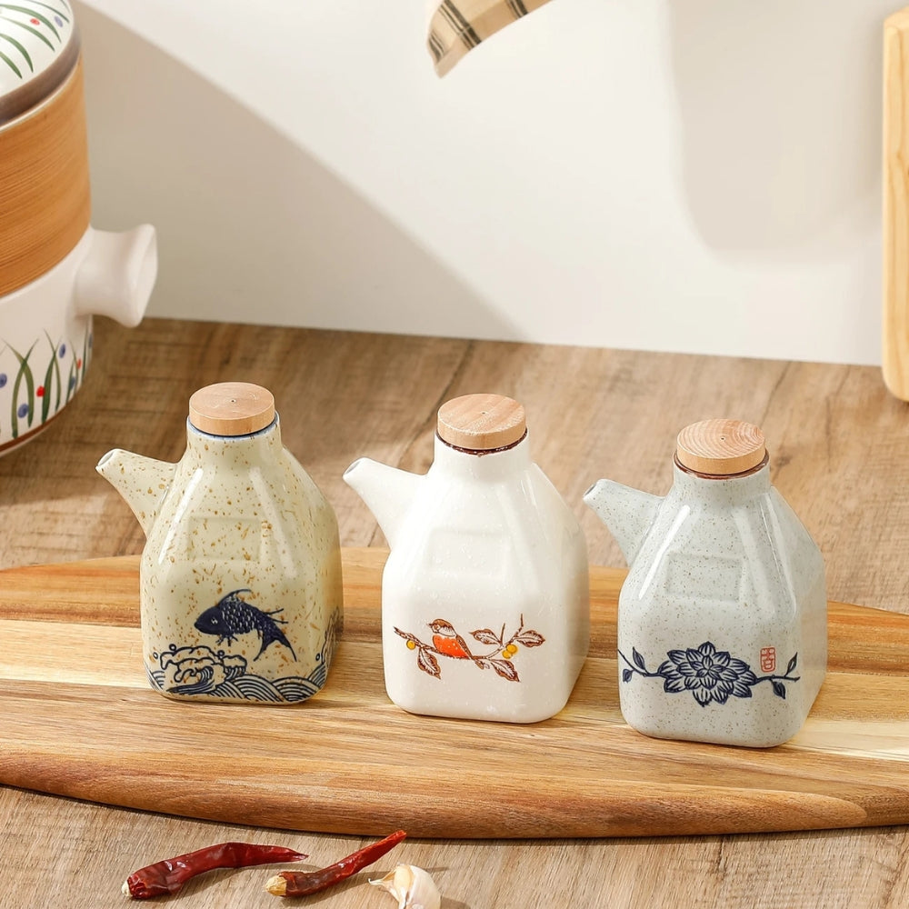 Skanto | Mizuno Ceramic Oil and Sauce Dispenser