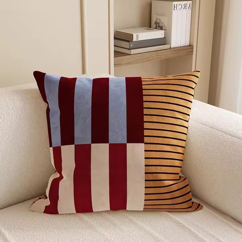 Skanto | Mod Blocks Striped Pillow Cover