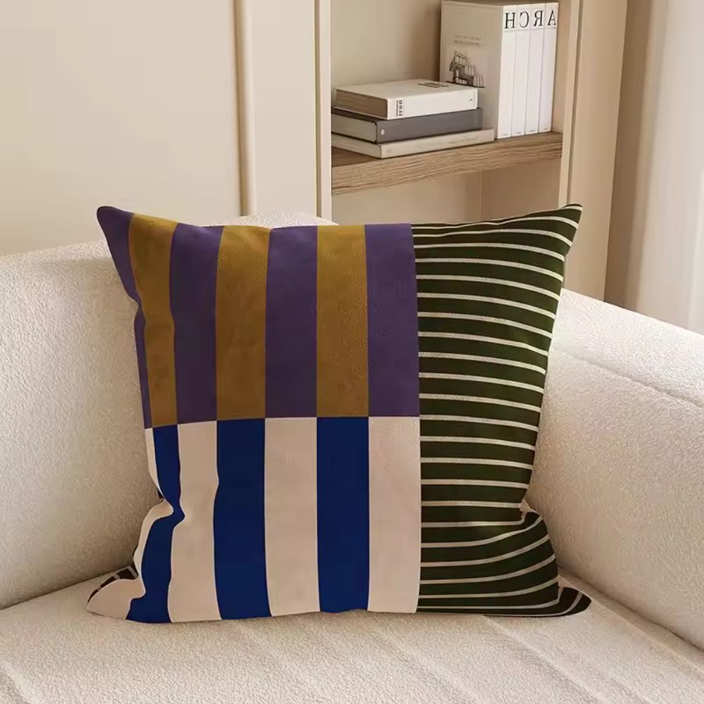 Skanto | Mod Blocks Striped Pillow Cover