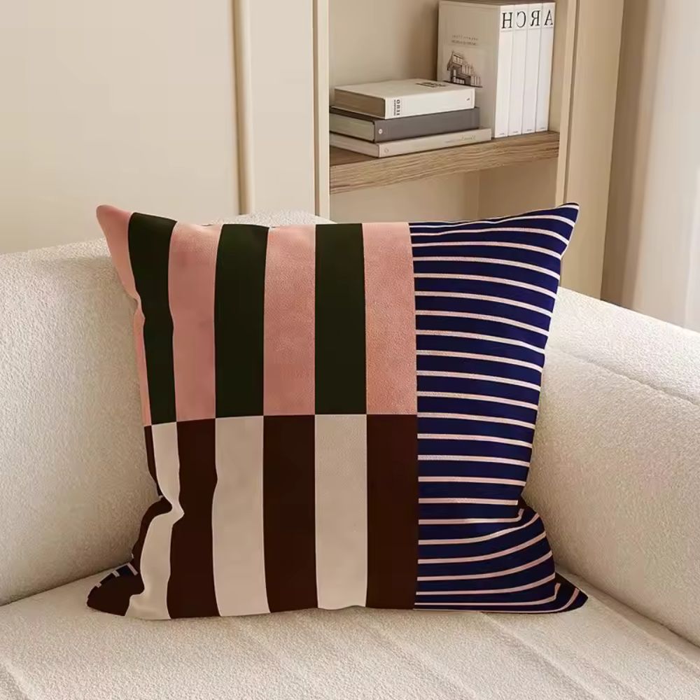 Skanto | Mod Blocks Striped Pillow Cover