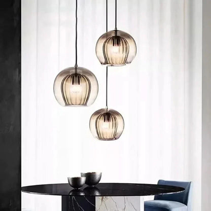 Skanto | TimberGlow - Modern Glass Pendant Lamp