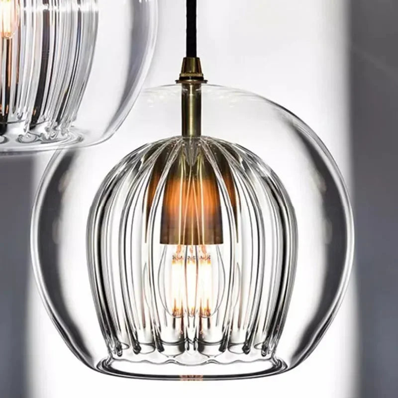 Skanto | GlassElegance Pendant Lamp - Modern Contemporary Hanging Light