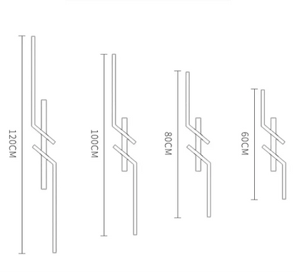 Skanto | Modern Flush-Mounted LED Line Ceiling Lamp – Minimalist & Energy-Saving