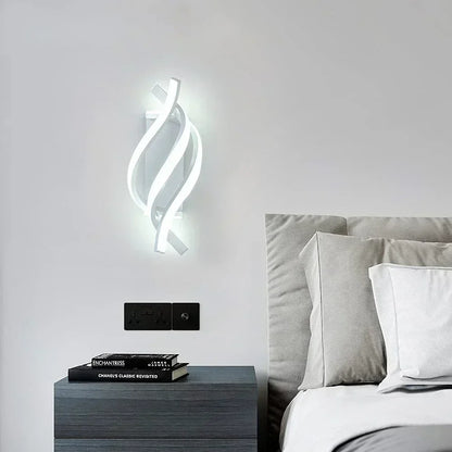 Spiral wall light