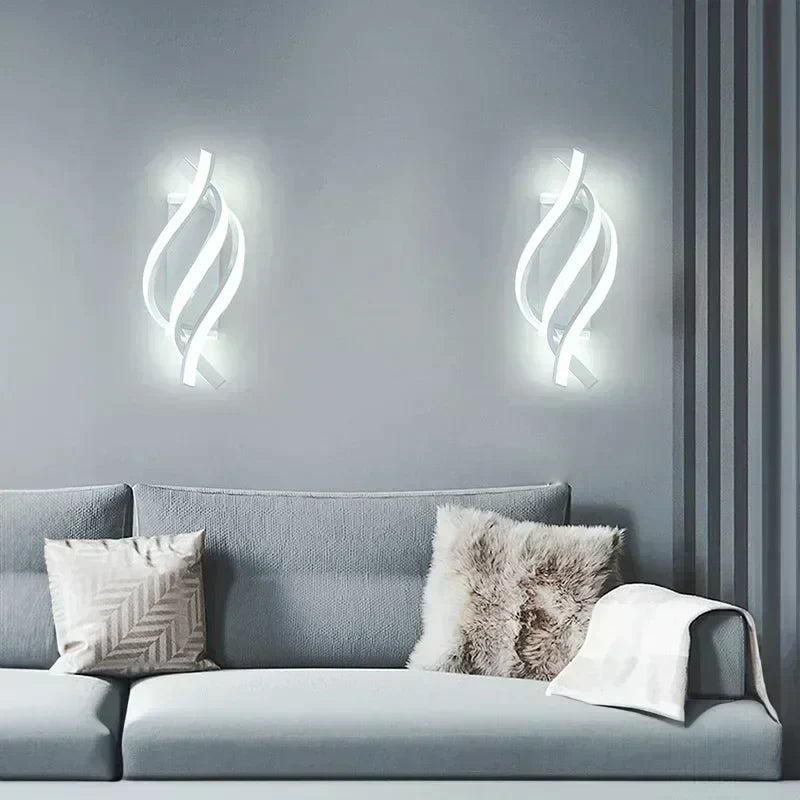 Spiral wall light