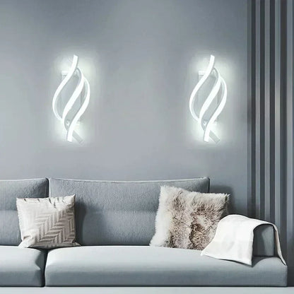 Spiral wall light