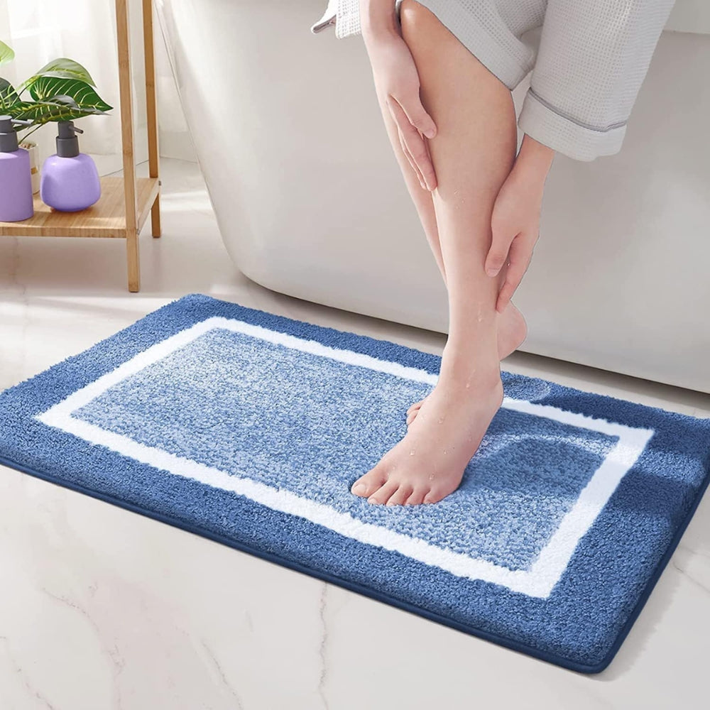 Skanto | Modern Border Anti-Slip Bath Mat