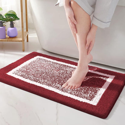 Skanto | Modern Border Anti-Slip Bath Mat