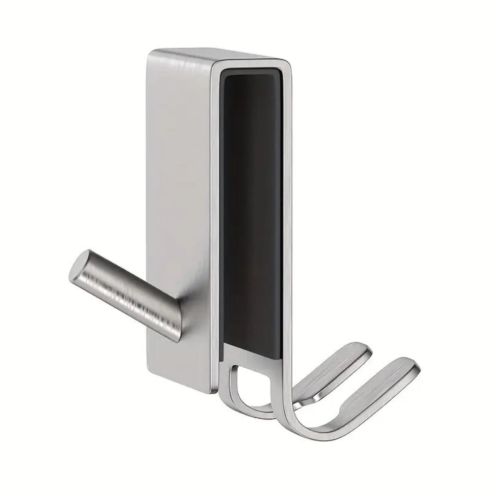 BowLift | On Glass Stainless Shower Door Hooks