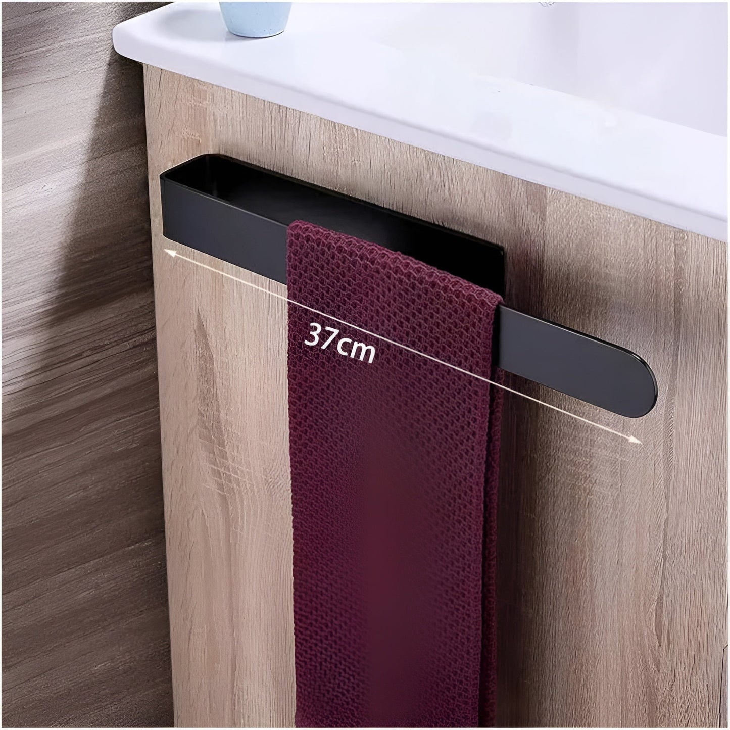 Skanto | Modern Stainless Steel Wall-Mounted Towel Holder