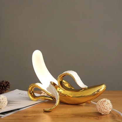 Decorative Banana Lamp – Modern Table Lamp for stylish interior design | Karnz