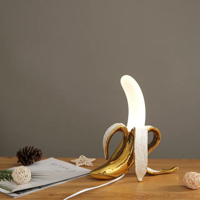 Decorative Banana Lamp – Modern Table Lamp for stylish interior design | Karnz