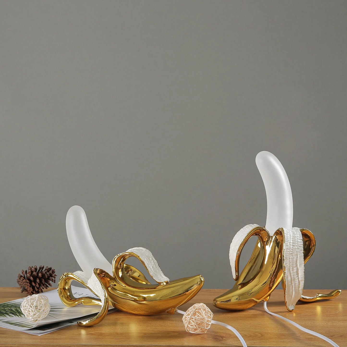 Decorative Banana Lamp – Modern Table Lamp for stylish interior design | Karnz