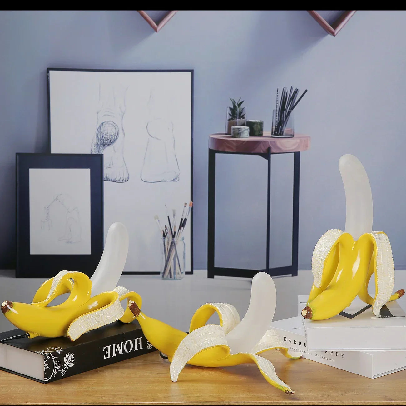 Decorative Banana Lamp – Modern Table Lamp for stylish interior design | Karnz
