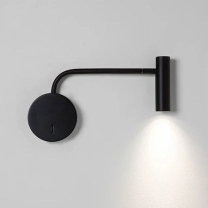Swiveling LED Wall Light – Modern Reading Lamp for Bedroom | Karnz
