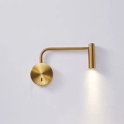 Swiveling LED Wall Light – Modern Reading Lamp for Bedroom | Karnz