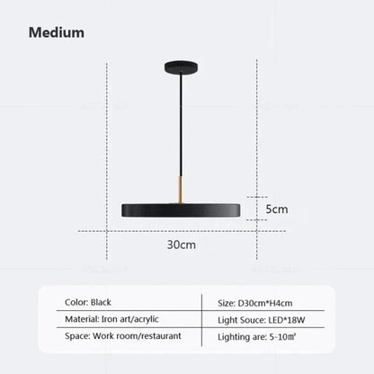 Skanto | Slim Disc Pendant Lamp