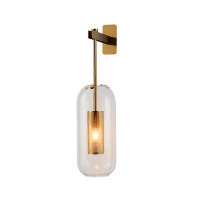 Modern LED Wall Light with Glass Cover for Bedroom and Living Room | Bowlift