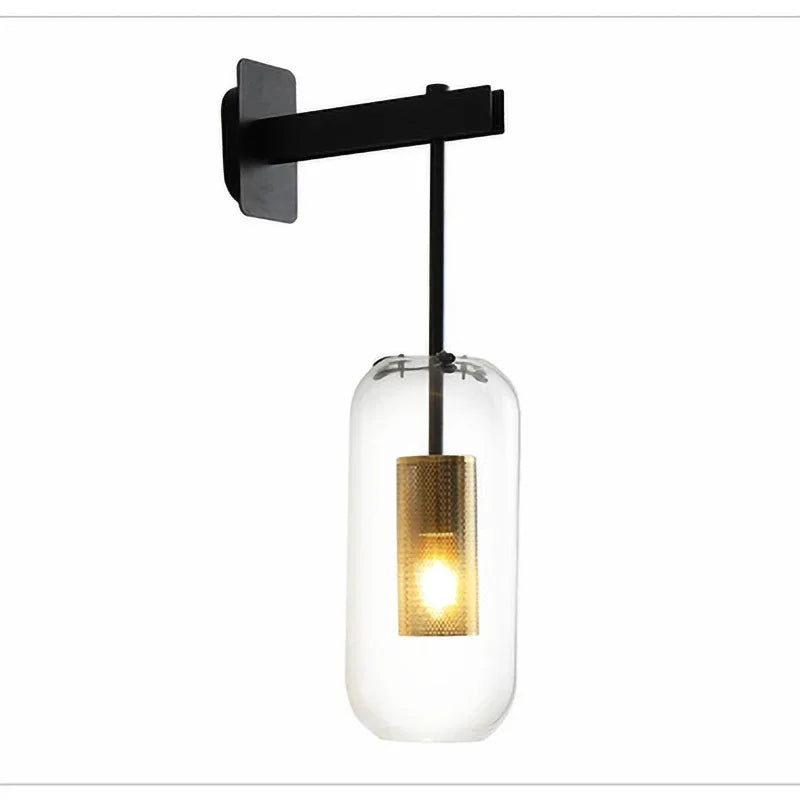 Modern LED Wall Light with Glass Cover for Bedroom and Living Room | Bowlift