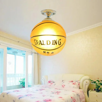Skanto | LED Ceiling Lamp with Ball Design - Kids Room Lamp with Glass Ball