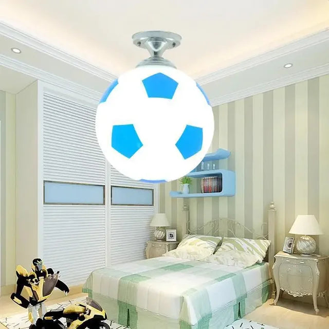 Skanto | LED Ceiling Lamp with Ball Design - Kids Room Lamp with Glass Ball