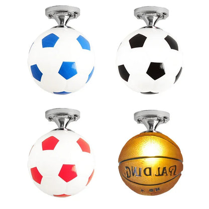 LED ceiling light in ball design - Children's room lamp with glass sphere | Brehn