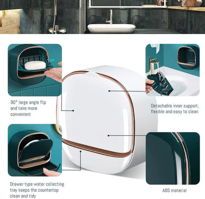 BowLift | Modern soap dish with drip tray – Practical & longer soap durability