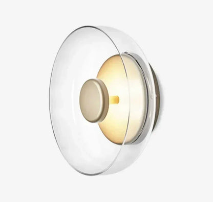 Elegant Hanging Wall Lamp with Glass Bowl | Timeless Design & Pleasant Light for Stylish Wall Lighting | Brehn