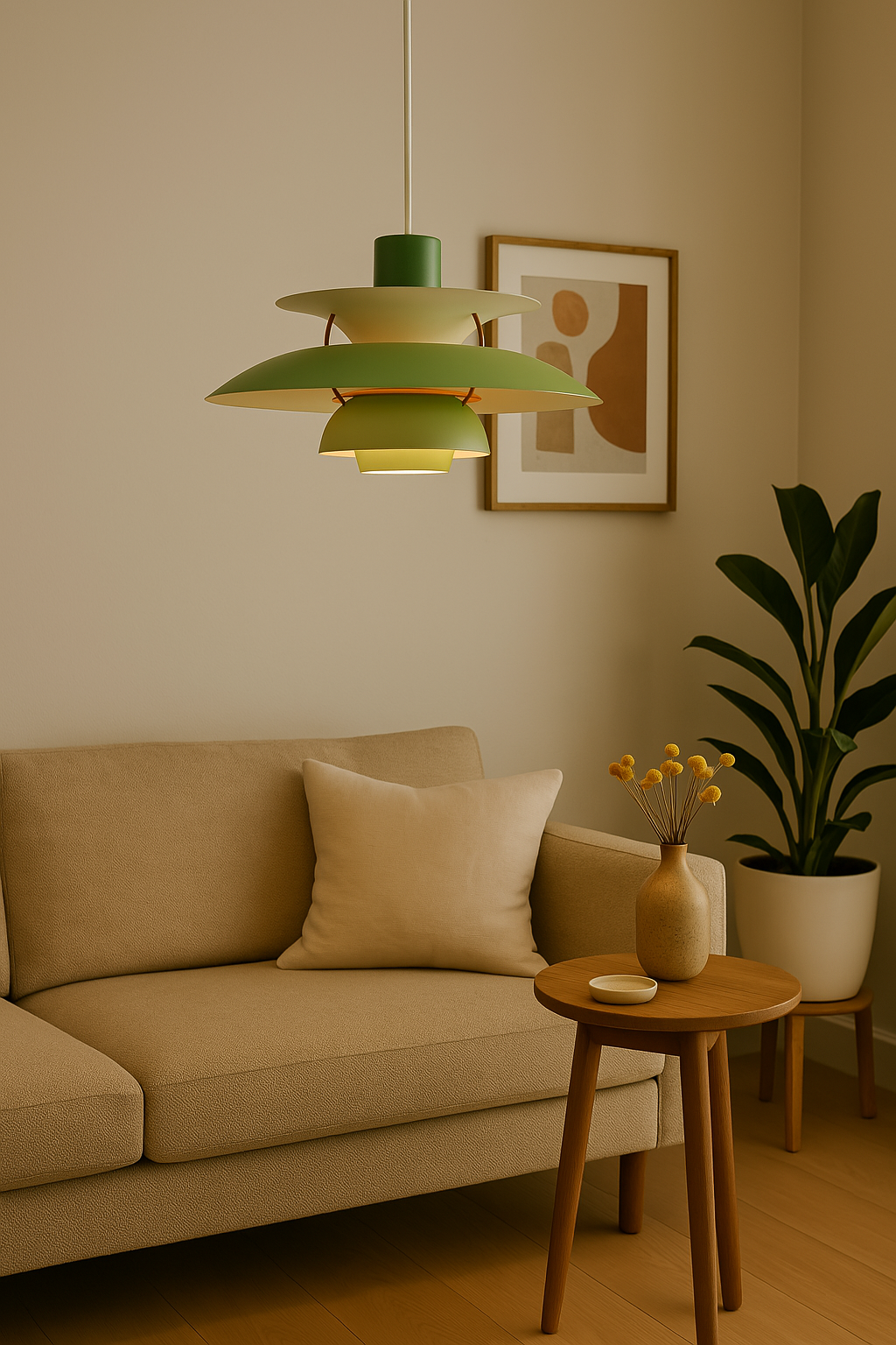 Skanto Skanto | Modern LED Ceiling Lamp Round – Dimmable & Durable – Stylish Lighting for Living Room, Dining Room & Office