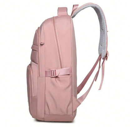 Skanto | Waterproof Pink Girls Backpack with Laptop Compartment – Stylish and Practical School Bag