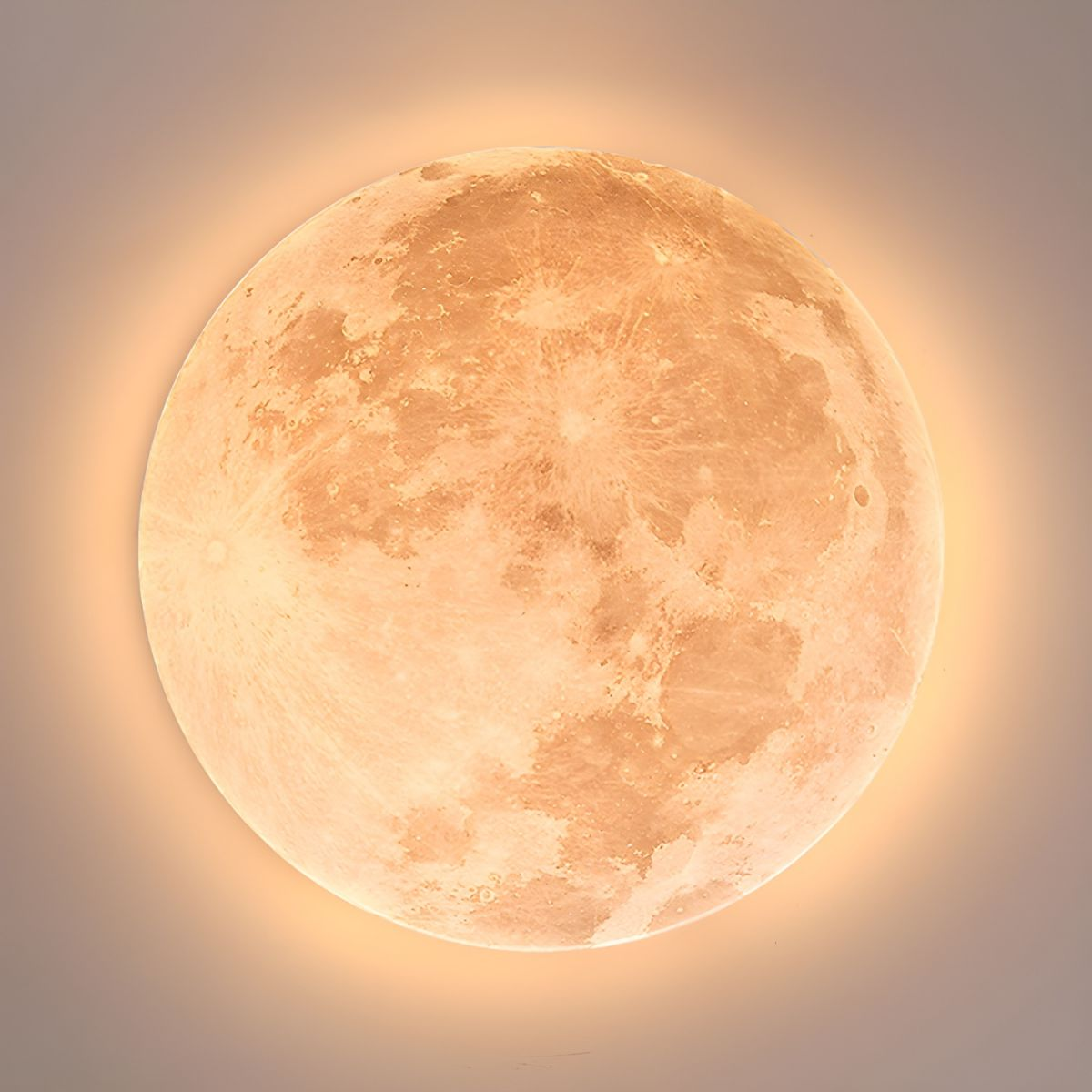 Moon Round | Minimalist Round LED Ceiling Lamp | Skanto
